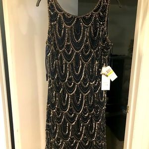 Pisarro Nights Art Deco cocktail dress